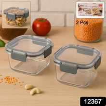 Apex Press N’ Lock Airtight Food Storage Container Set (2Pc/450ml) Approx - dailyneed.life