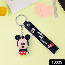 Cute Cartoon Silicone 3D Key Chain with Metal Hook & Strap (Pack of 1 / Mix Design) - dailyneed.life