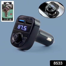 CAR-X8 Bluetooth FM Transmitter Kit with Dual USB Fast Charger - dailyneed.life