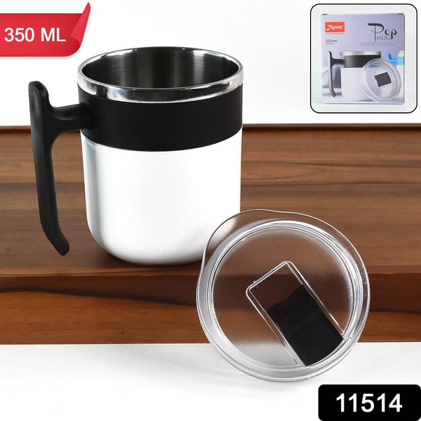 Apex Stainless Steel Pop Inner Mug – 350 ml Approx Capacity (1 Pc) - dailyneed.life