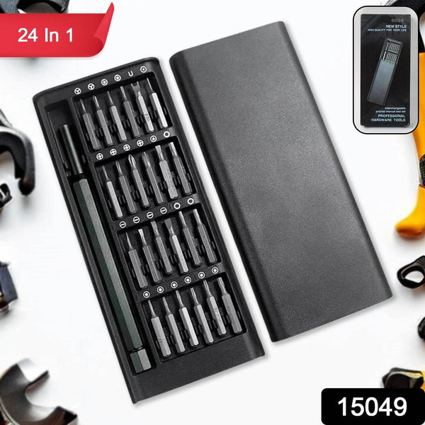 Aluminium 24 in 1 Precision Screwdriver Set, Screwdriver Tool Set (24 Pcs Set) - dailyneed.life