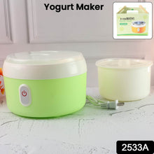 Green Electric Yogurt Maker used in all kinds of household and kitchen places for making yoghurt. - dailyneed.life