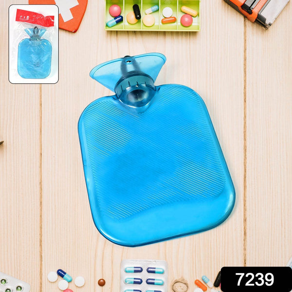 Transparent Personal Care Rubber Hot Water Heating Bag for Pain Relief (Small) - dailyneed.life