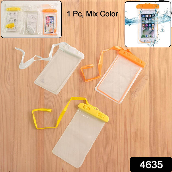 Mobile Waterproof Sealed Transparent Plastic Bag / Pouch Cover for All Mobile Phones - dailyneed.life
