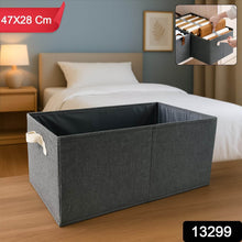 FOLDABLE CLOTH STORAGE BOX WITH HANDLES (47×28 CM) - dailyneed.life