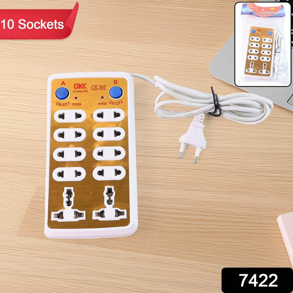 Extension Board 220V 10 Way Extension Board - dailyneed.life