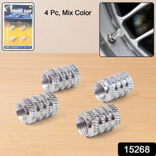 Tire Valve Stem Caps Fit for Genesis Cars. Air Valve Caps Suit for Most Car Truck SUV Wheel Accessories 4pcs Silver. - dailyneed.life