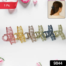 Plastic Hair Clamp Grip, Simple Matte Hair Barrette Clamp (1 Pc) - dailyneed.life