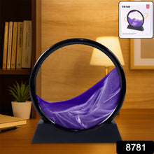 3D Moving Sand Art – Liquid Motion Deep Sea Sandscape with Round Glass Frame (1 Pc) - dailyneed.life