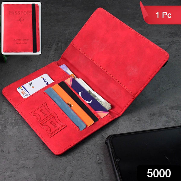 Premium Multifunction Travel Passport Holder & Wallet (15x11cm / 1 Pc) - dailyneed.life