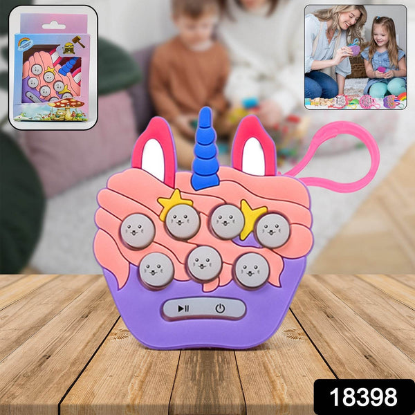 Mini Push Bubbles Game with Keychain & Music Game (1 Pc) - dailyneed.life