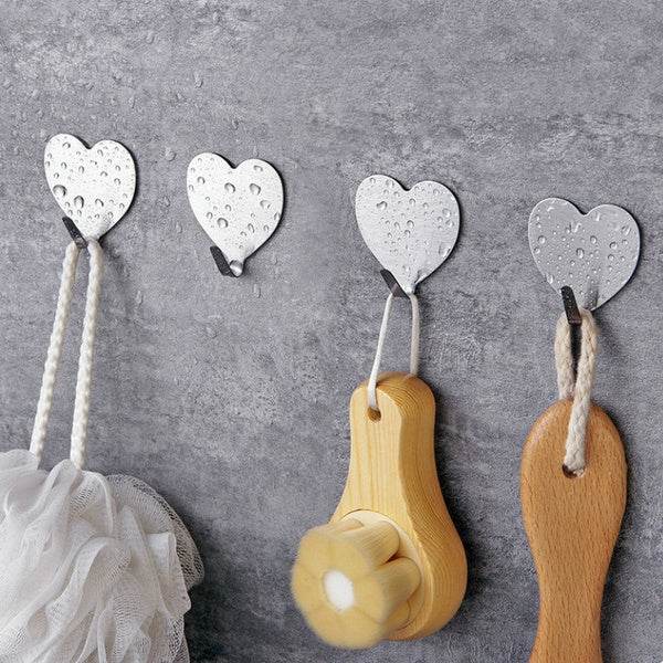 Multipurpose Stainless Steel Adhesive Hooks - dailyneed.life
