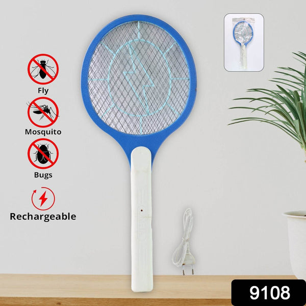 Anti Mosquito Racquet Rechargeable Insect Killer Bat with LED Light - dailyneed.life
