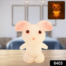 Crystal LED Night Light Lamp – Cute Glowing Animal Decorative Light (1 Pc) - dailyneed.life