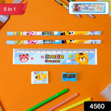 Wooden Pencil Set (5 Pc): School Supplies, Stationery Set for Kids - dailyneed.life