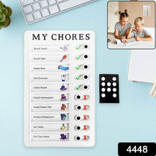 Portable My Chores Home Note Board Management Planning Memo Boards Reminding Time. (Size :- 20x12Cm) - dailyneed.life