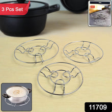 Apex Stainless Steel Wire Hotmate Trivet Stand Set of 3 - dailyneed.life