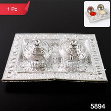 Tray Shape Special Puja Thali (1 Pc / Mix Design) - dailyneed.life