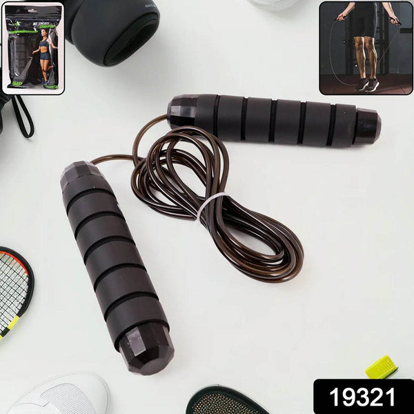 High-Speed Skipping Rope with Foam Padded Handles (1 Pc) - dailyneed.life