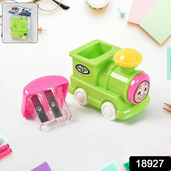 Train Double Hole Pencil Sharpener (1 Pc) - dailyneed.life