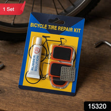 Bicycle Tire Repair Kit Puncture Repair Set with Adhesive Portable Tools (Mix Design / 1 Set) - dailyneed.life