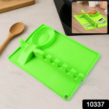 4-Slots Silicone Multifunctional Spoon Holders Fork Spatula Rack (1 Pc) - dailyneed.life