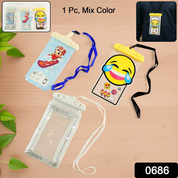 Mix Color Waterproof Mobile Phone Case (Mix Color / 1 Pc) - dailyneed.life