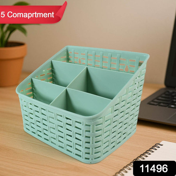 Apex Premium Multipurpose Divider Holder with 5-Section Compartments - dailyneed.life