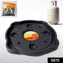 Multipurpose Use, Gas Cylinder Trolley Movable Stand with Wheels, Gas Cylinder Stand, Water Jug Stand, Flower Pot Stand, Oil Tin - dailyneed.life