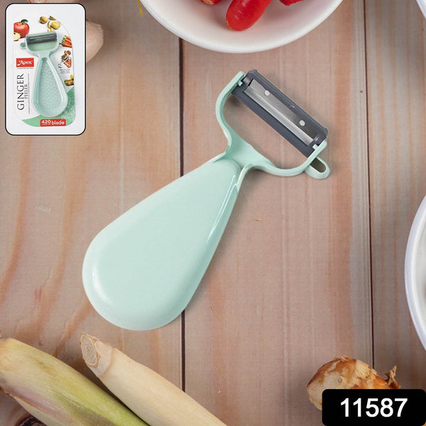 Apex Multipurpose Ginger Peeler with Stainless Steel Dual Blade - dailyneed.life