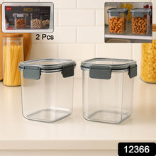 Apex Press N’ Lock Airtight Food Storage Container Set (2Pc/900ml) Approx - dailyneed.life
