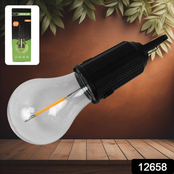Rechargeable LED Camping Lantern – 3 Modes, Portable with Clip Hook (1 Pc) - dailyneed.life