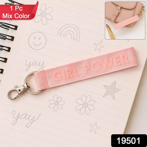 Fabric Ribbon Keychain (1 Pc, Mix Color) - dailyneed.life