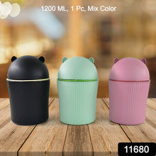 Apex Mini Tabletop Dustbin (1 Pc / 1200 ML / Mix Color) - dailyneed.life