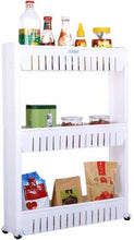Multipurpose 3 Layer Slim Side Space Saving Storage Organizer Rack Shelf - dailyneed.life