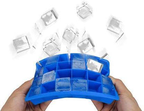 Silicone Ice Cube Trays 24 Cavity Per Ice Tray [Multicolour] - dailyneed.life