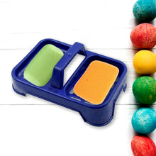 2in1 Plastic Soap Case, Dual Section Soap Holder for Bathroom or Kitchen Sink ,Sabudani(1 Pc / Multicolor) - dailyneed.life