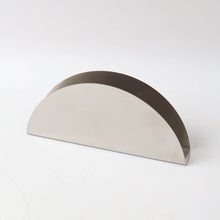 Stainless Steel Half-Moon Shaped Tissue Paper Napkin Holder Stand (1 Pc) - dailyneed.life