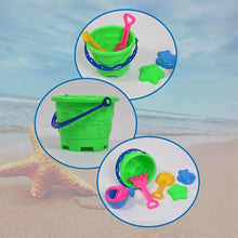 Beach Sand Castle Toy Set for Kids - 6 Pcs Summer Play - dailyneed.life