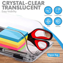 Transparent Plastic Storage Bin Box (35x16cm / 1 Pc) - dailyneed.life