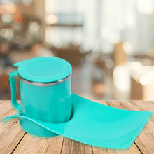 Snack Tray with 350ml Steel Cup for Kids & Home Use - dailyneed.life