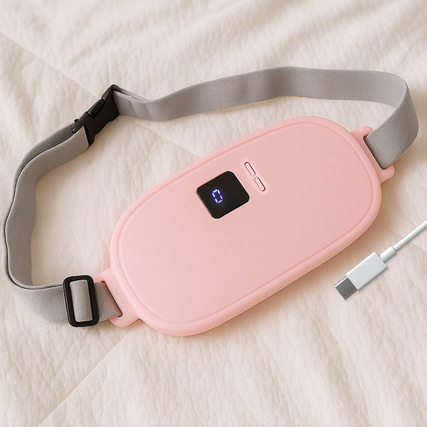 Rechargeable Smart Warm Palace Belt, Period Massager (1 Pc) - dailyneed.life