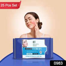 Refreshing Wet Wipes for Face | Facial Cleansing | Refreshing & Skin Hydration| Soothing for skin | pH Balance & Alcohol Free | Nourishing with Fruit extract | 25 Wipes - dailyneed.life